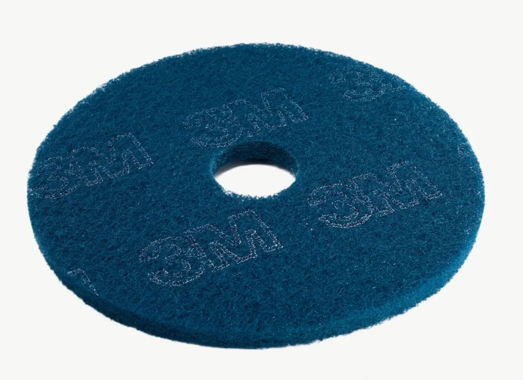[3M-60/381] 3M DISQUE POUR NETTOYAGE À SEC OU HUMINDE BLEU 380MM 15"
