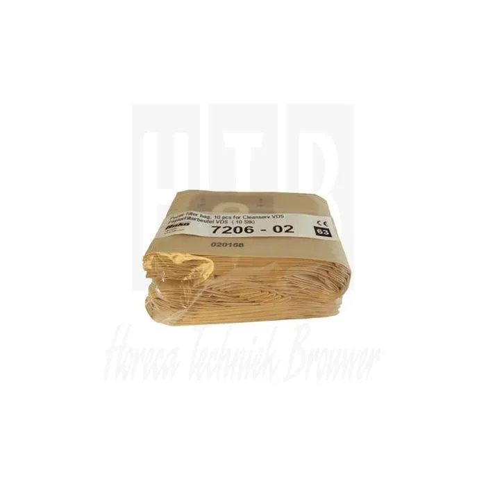 [HAK-99720602] HAKO SAC ASPIRATEUR CLEANSER VD5 99720602 (10 PAQ)