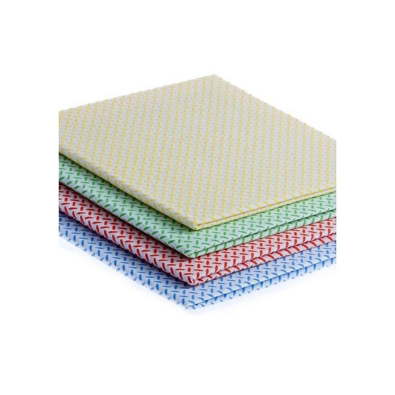 [MEY-Meiko] LAVETTE VISCOSE 38X40CM BLEU (10 PAQ)