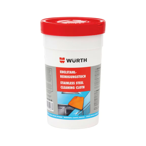 [WUR-237603] WÜRTH STAINLESS STEEL CLEANING CLOTH 089312130