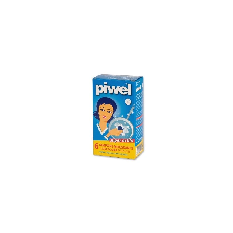 [PIW-005054] PIWEL TAMPON MOUSSANT SUPER ACTIFS EXTRA-FINE (6 PAQ)