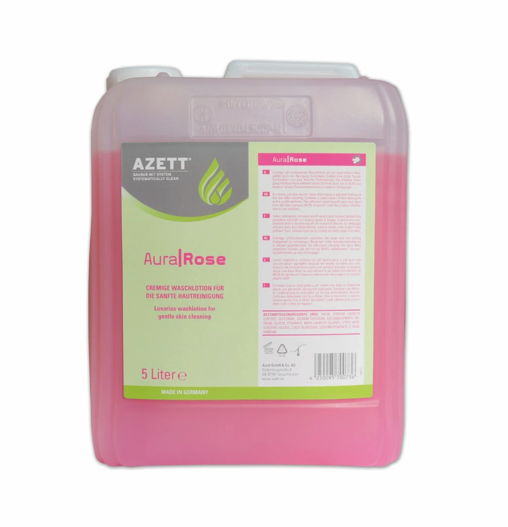 [AZE-700736] AZETT AURA ROSE 5L SAVON A MAINS
