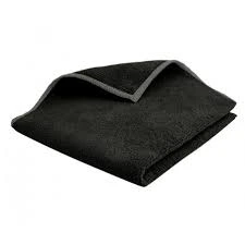 [MEY-MT02] LAVETTE MICROFIBRE NOIR 40X40CM (5 PAQ)