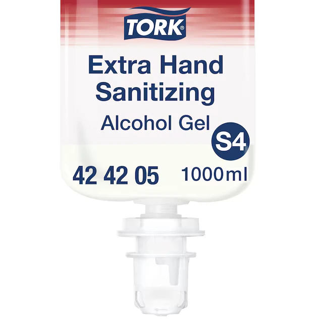 [TORK-442807] TORK EXTRA HAND SANITIZING ALCOHOL GEL S4 42 42 05 1L DESINFECTANT MAINS